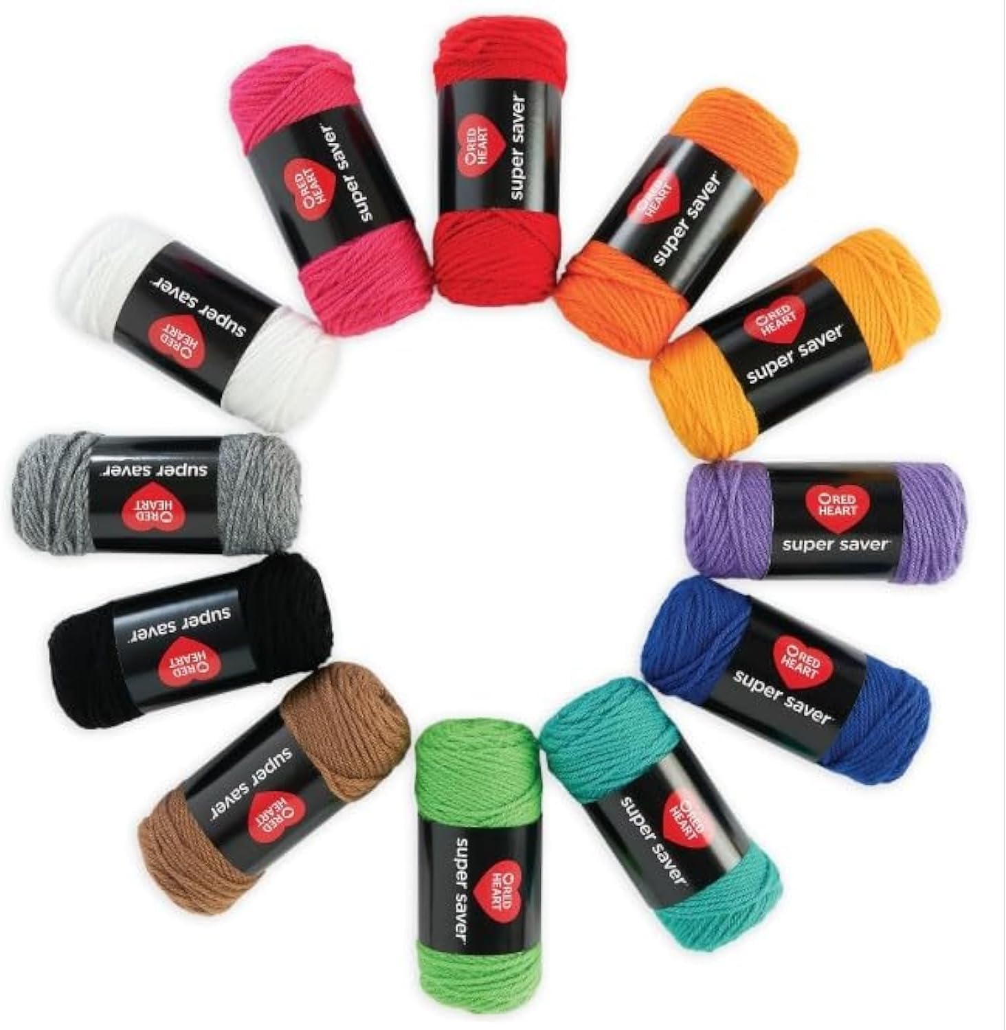 Red Heart Super Saver Super Yarn Craft Kit for Crochet