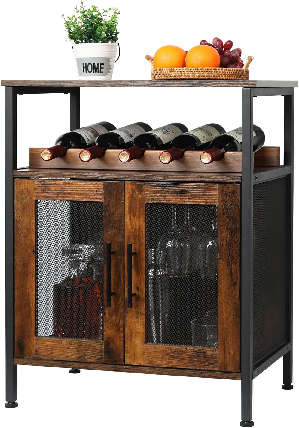 X-cosrack Wine Bar Rack Cabinet
