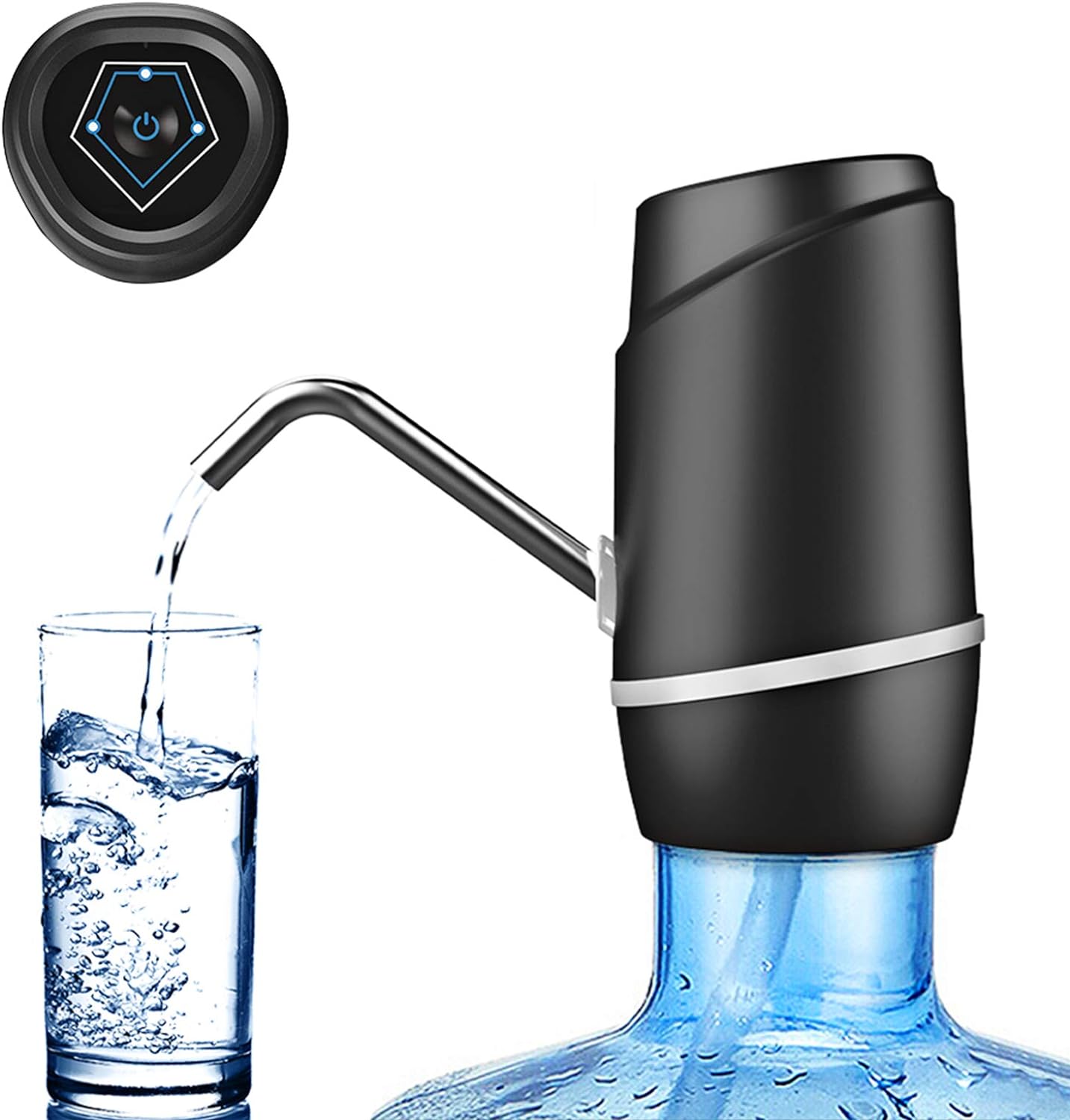 D DATADAGO 5 Gallon Electric Drinking Portable Water Dispenser