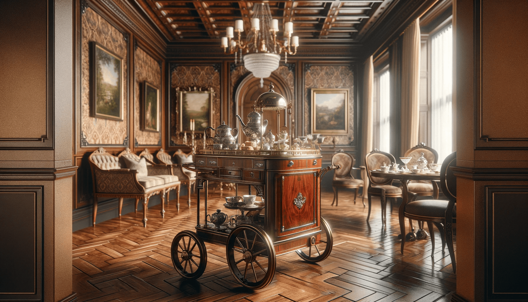 Top Antique Tea Carts of 2024: Blending History with Modern Elegance