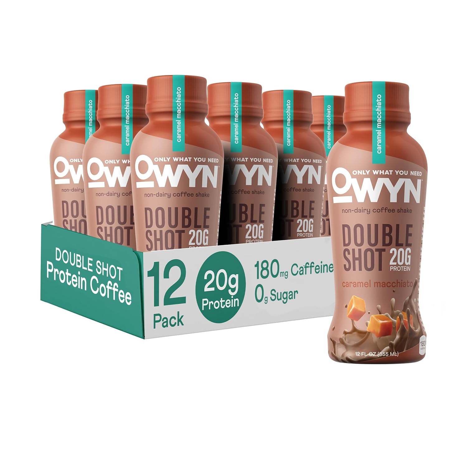 OWYN Only What You Need Double Shot Dairy-Free Keto Protein Coffee Shake